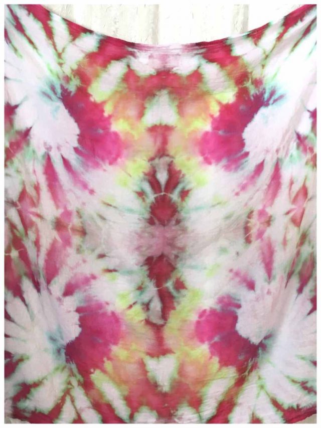 Snow Dyeing Fabric and Yarn