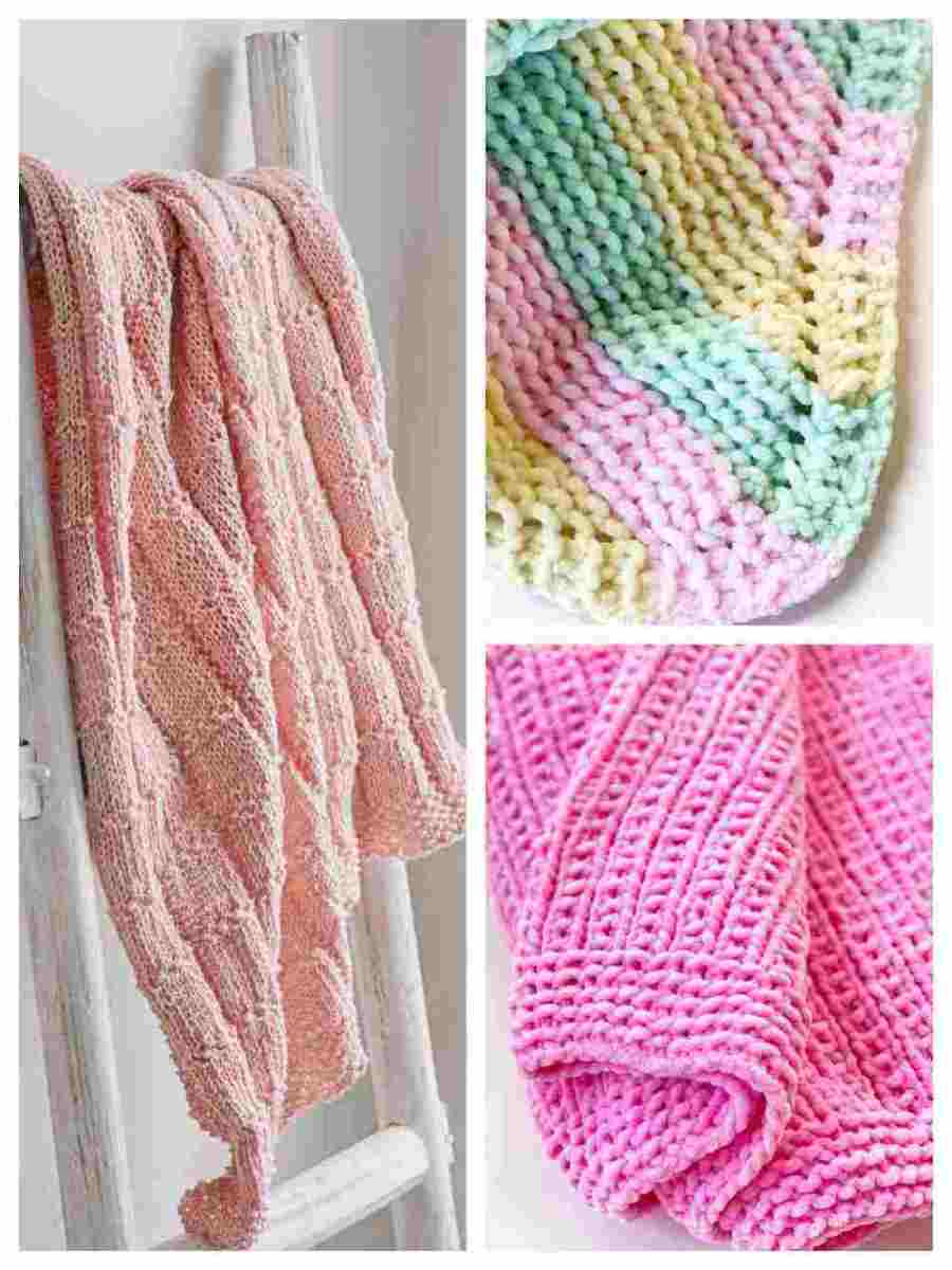 Easy Knitting Patterns for Baby Blankets