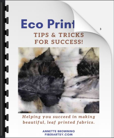 Ebook Cover "Eco Printing Tips and Tricks for Success"
