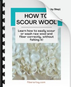 image of an ebook cover How To Scour Wool