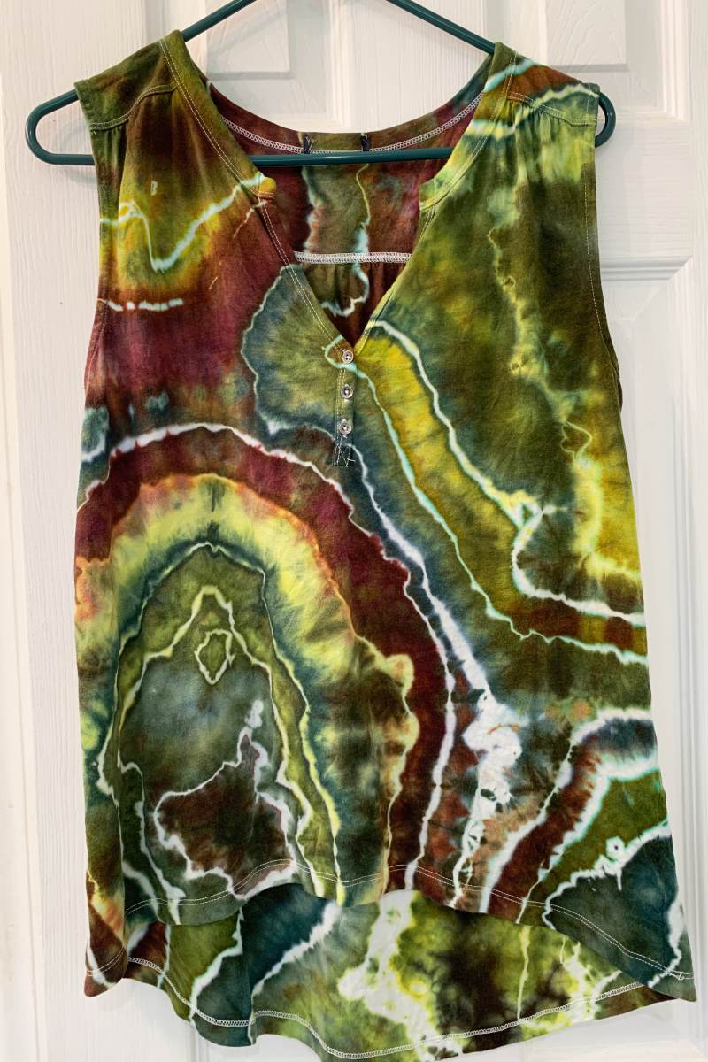 Geode Tie Dye Technique (Ice Dyed) 