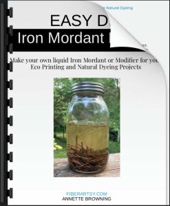 ebook cover easy diy iron mordant recipe